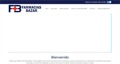 Desktop Screenshot of farmaciasbazar.com